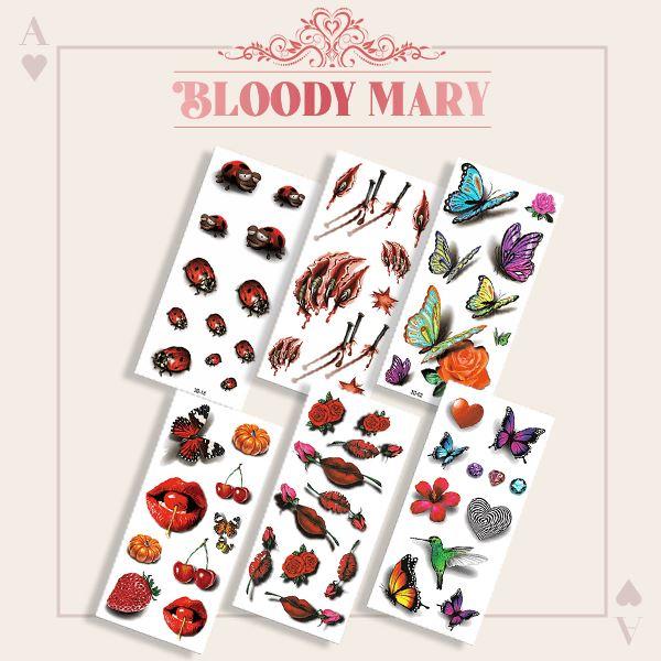 3D Tattoo Stickers