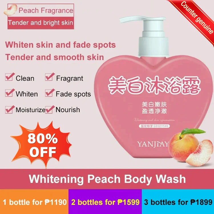 whole body whitening body wash