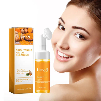 TURMERIC FACIAL CLEANSER FOR ACNE SCARS & MARKS - DEEP CLEANSING & BRIGHTENING