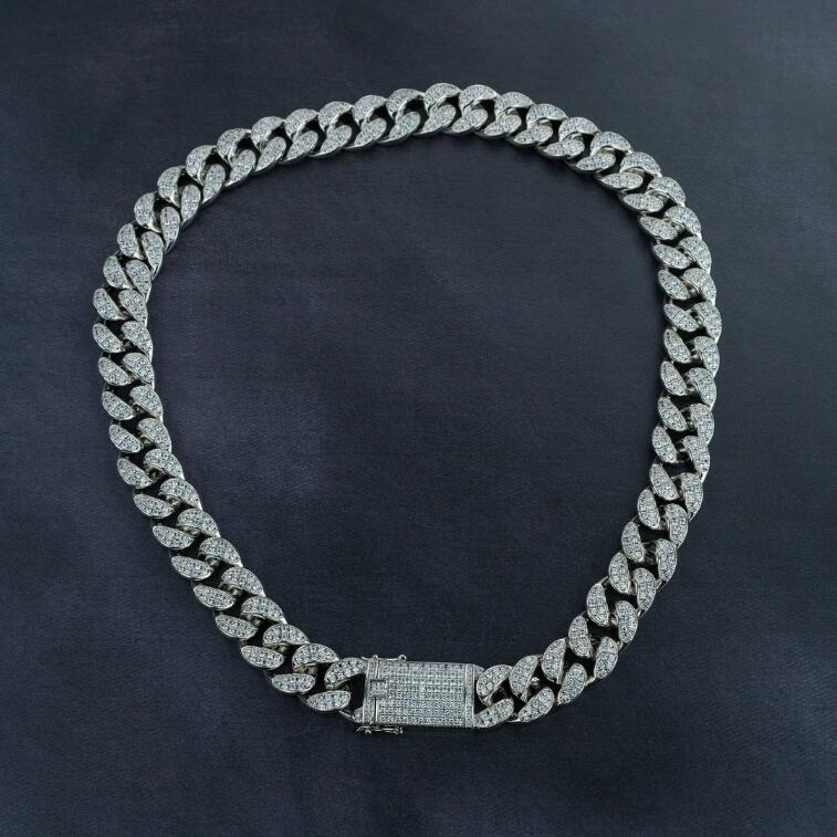 Cuban Chain & Cuban Bracelet Bundle - Gold/White Gold