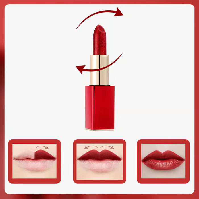 Color Changing Moisturizing Glitter Lipstick