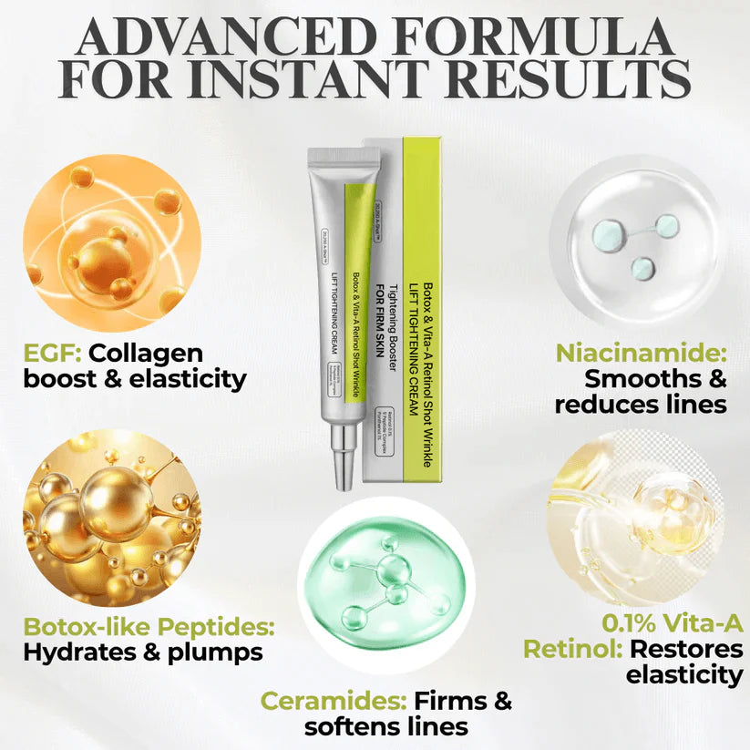 👏🌿Proudly Made in the USA💫Tiworld® Advanced Peptide Botox-Style + Vita-A Retinol Lifting Renewal Cream – Today Only 70% OFF