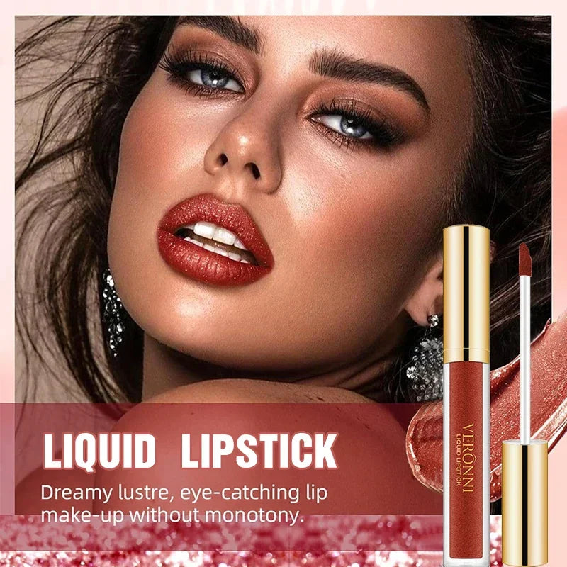 🎁LAST DAY SALE49% OFF🎁Metallic Liquid Diamond Glitter Lipstick