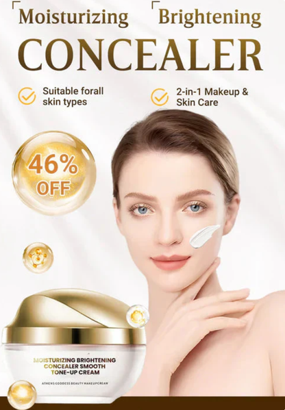 Moisturizing Brightening Concealer Smooth Tone-Up Cream ✨ Buy 1 Get 1 Free