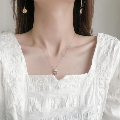 925 Sterling Silver Angel Wing Necklace