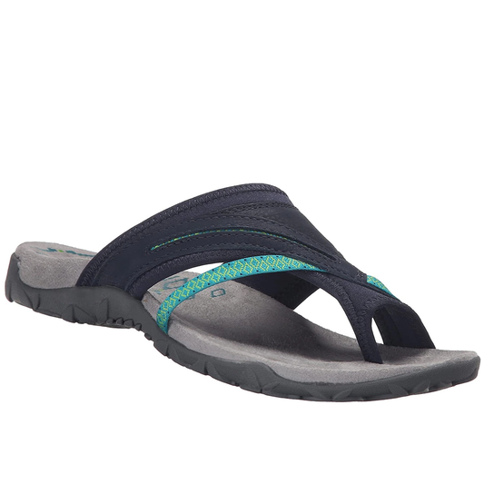 Breathable Mesh And Leather Sandals