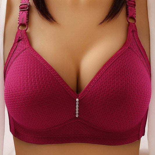 PLUS SIZE COMFORTABLE WIRELESS BRA