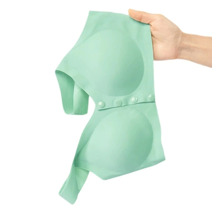 Plus Size Women Seamless Ice Silk Bra