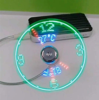New Mini USB LED Clock