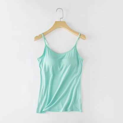 Tank With Built In Bra