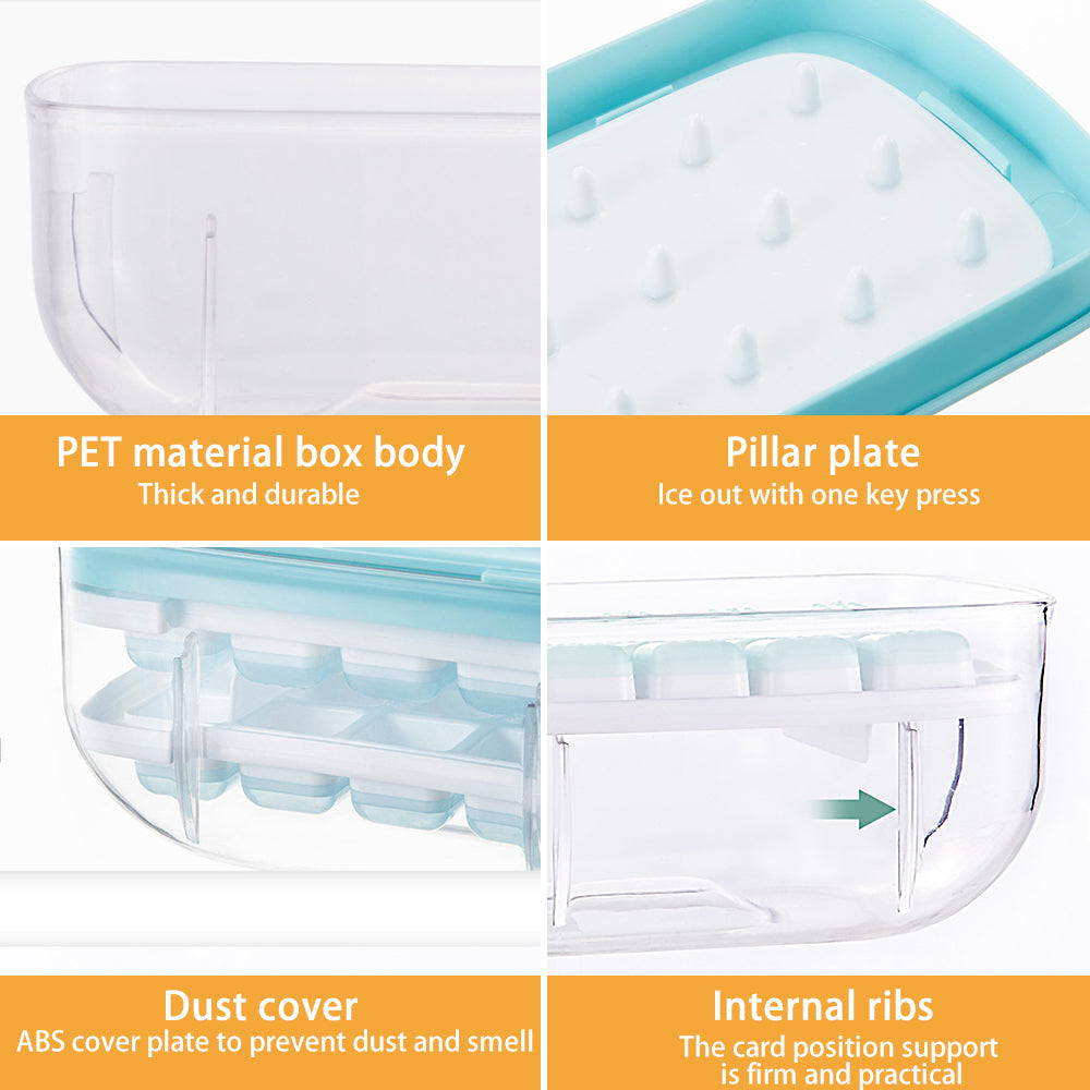 Press type Ice Cube Maker