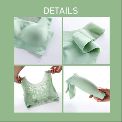 Ultra thin Plus Size Ice Silk Comfort bra